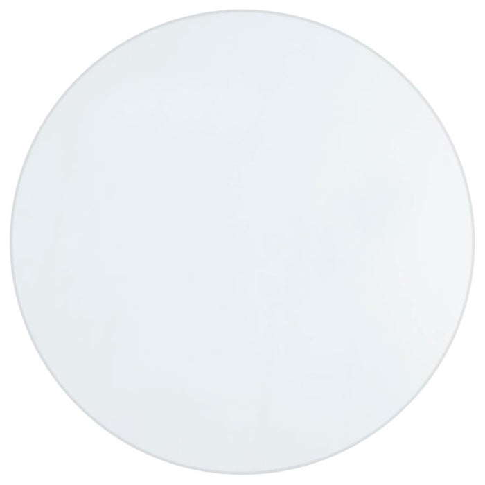 Coaster Quinn 5-piece Round Glass Top Mirrored Dining Room Set Grey - Bed & Sofa Hub