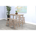 Sunny Designs Marina Wood Counter Height Dining Table Beach Pebble - Bed & Sofa Hub