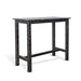 Sunny Designs Simple Wood Pub Table Black Sand - Bed & Sofa Hub