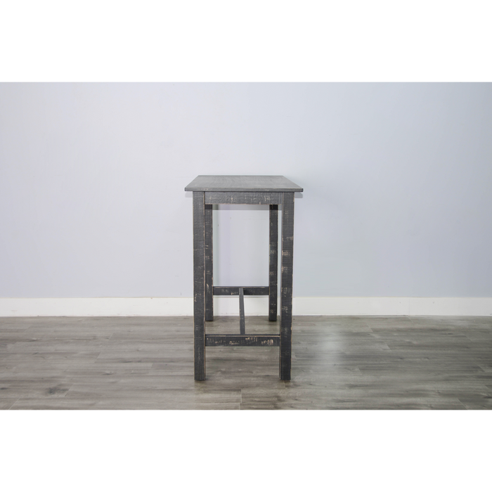 Sunny Designs Simple Wood Pub Table Black Sand - Bed & Sofa Hub