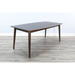 Sunny Designs Mid-century Wood Dining Table Walnut - Bed & Sofa Hub