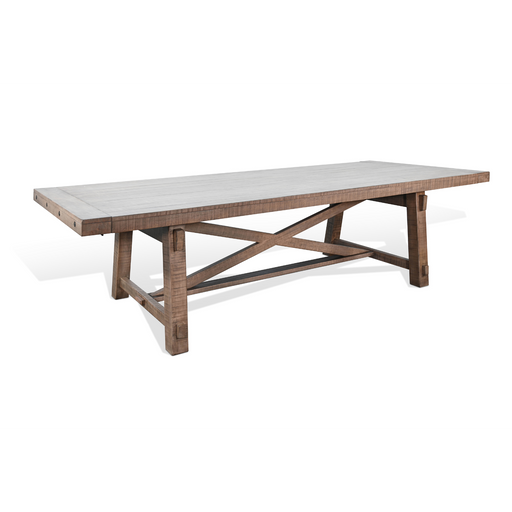 Sunny Designs Extension Dining Table with Leaves Desert Rock - Bed & Sofa Hub