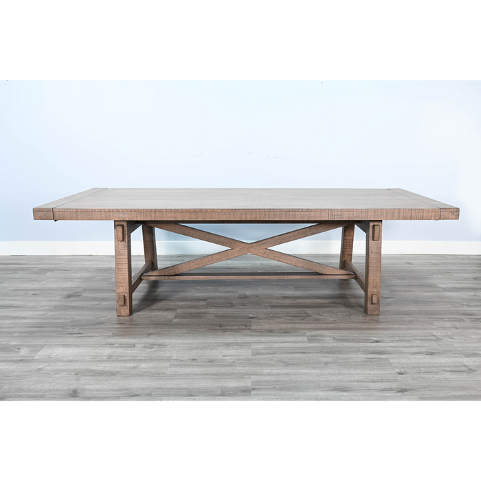 Sunny Designs Extension Dining Table with Leaves Desert Rock - Bed & Sofa Hub