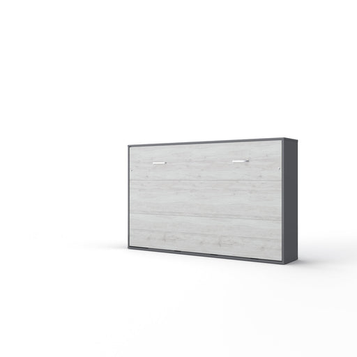 Maxima House Horizontal Murphy Bed INVENTO, European Full XL Size with mattress IN-04W - Bed & Sofa Hub