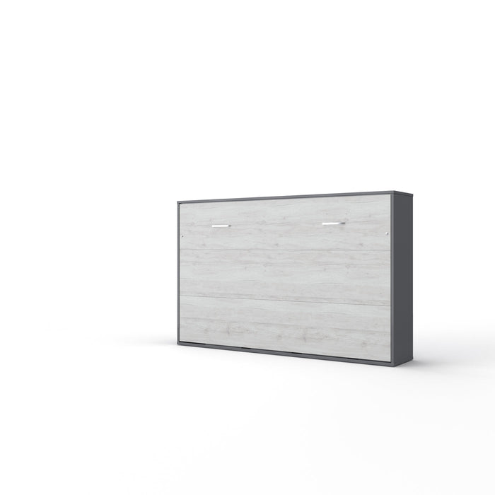 Maxima House Horizontal Murphy Bed INVENTO, European Full Size with mattress IN-05W - Bed & Sofa Hub