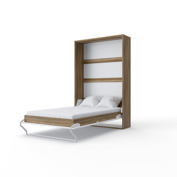 Maxima House Murphy Vertical European Full Size Bed with mattress IN-02W - Bed & Sofa Hub