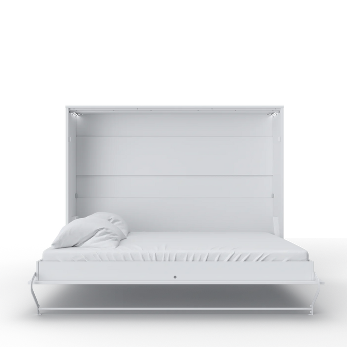 Maxima House Horizontal Murphy Bed Invento with Sofa, European Queen - Bed & Sofa Hub