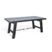 Sunny Designs Marina Wood Dining Table with Turnbuckle Black Sand - Bed & Sofa Hub