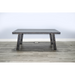 Sunny Designs Marina Wood Dining Table with Turnbuckle Black Sand - Bed & Sofa Hub