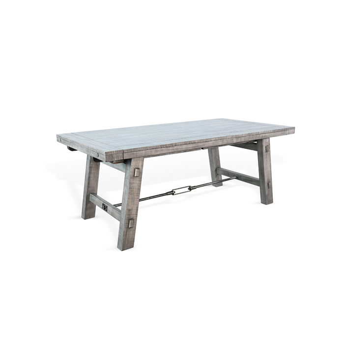 Sunny Designs Alpine Extension Table with Turnbuckle Alpine Grey - Bed & Sofa Hub