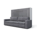 Maxima House Horizontal Murphy Bed Invento with Sofa, European Queen - Bed & Sofa Hub