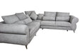 Maxima House ROYAL Sleeper Sectional Sofa with storage WN0011/GR - Bed & Sofa Hub