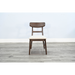 Sunny Designs Dining Chair, Cushion Seat Walnut - Bed & Sofa Hub