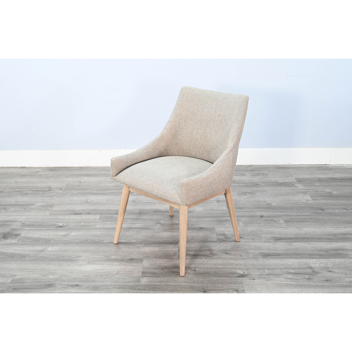 Sunny Designs Olivia Lowback Cushioned Grey Dining Chair Wheat - Bed & Sofa Hub