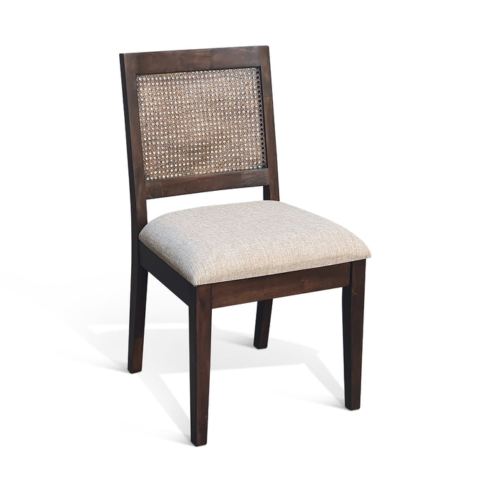 Sunny Designs Cane Back Dining Chair Coffee Bean - Bed & Sofa Hub