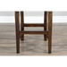 Sunny Designs Bar Homestead Ladderback Barstool, Cushion Seat - Bed & Sofa Hub
