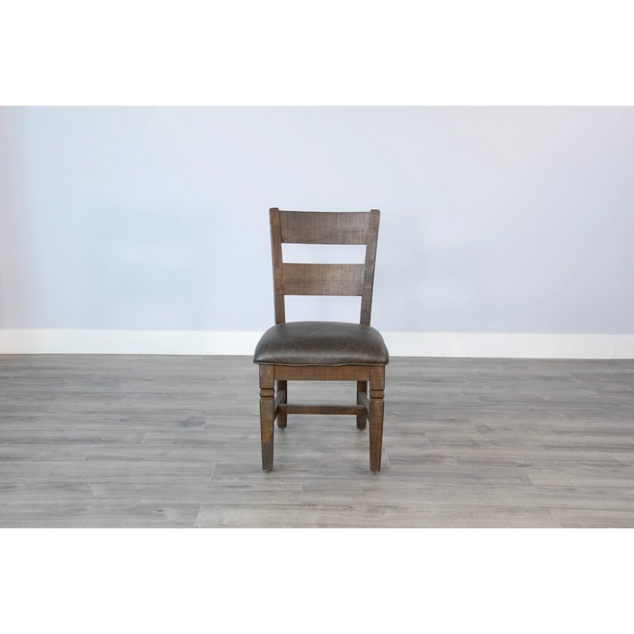 Sunny Designs Ladderback Wood Dining Chair Tobacco leaf - Bed & Sofa Hub