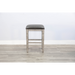 Sunny Designs Bar Stool, Cushion Seat Alpine Grey - Bed & Sofa Hub