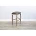 Sunny Designs Bar Stool, Cushion Seat Alpine Grey - Bed & Sofa Hub