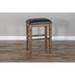 Sunny Designs Bar Backless Stool, Cushion Seat Buckskin - Bed & Sofa Hub