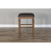 Sunny Designs Bar Backless Stool, Cushion Seat Buckskin - Bed & Sofa Hub
