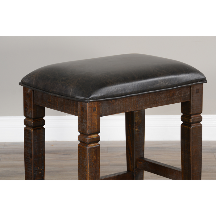 Sunny Designs Counter Homestead Backless Stool Tobacco Leaf - Bed & Sofa Hub