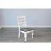 Sunny Designs Carriage House Ladderback Chair, Wood Seat  European Cottage - Bed & Sofa Hub