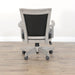 Sunny Designs Game Chair with Casters, Cushion Seat & Back Alpine Grey - Bed & Sofa Hub