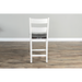 Sunny Designs Counter Ladderback Barstool, Wood Seat European Cottage - Bed & Sofa Hub