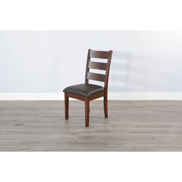 Sunny Designs Tuscany Ladderback Chair, NEW-Cushion Seat  Vintage Mocha - Bed & Sofa Hub