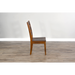 Sunny Designs Tuscany Ladderback Chair with Wood Seat Vintage Mocha - Bed & Sofa Hub