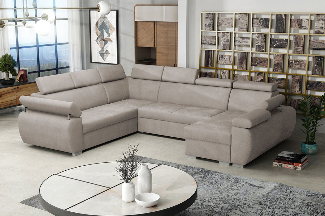 Maxima House DANTE Sectional Sleeper Sofa MIR050 - Bed & Sofa Hub
