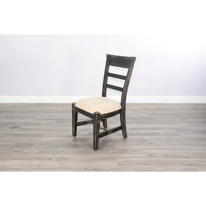 Sunny Designs Cushion Seat Dining Side Chair Black Sand - Bed & Sofa Hub