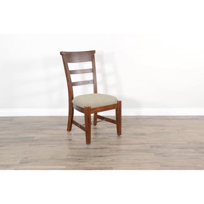 Sunny Designs Tuscany Cushion Seat Side Chair Vintage Mocha - Bed & Sofa Hub