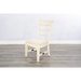 Sunny Designs White Sand Side Chair, Cushion Seat White Sand - Bed & Sofa Hub