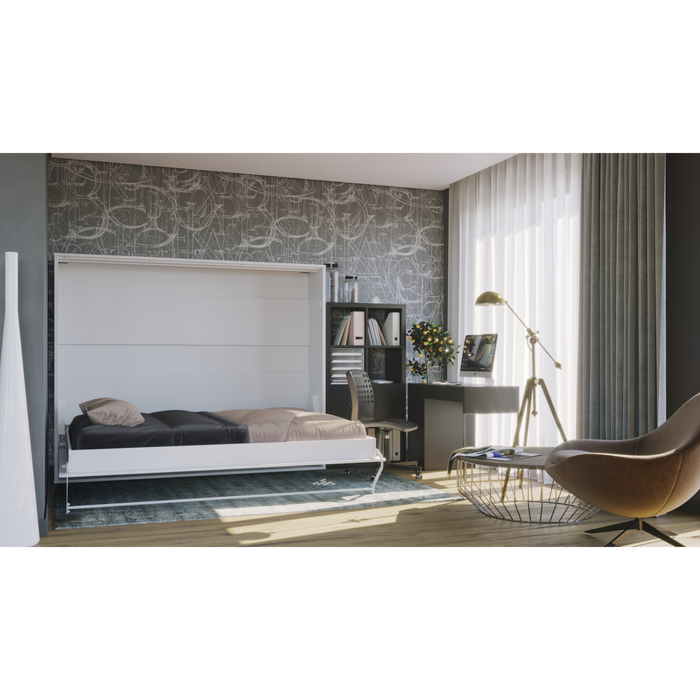 Maxima House Invento Horizontal Wall Bed, European Queen Size - Bed & Sofa Hub