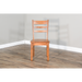 Sunny Designs Sedona Ladderback Chair, Wood Seat Rustic Oak - Bed & Sofa Hub