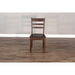 Sunny Designs Ladderback Chair, Wood Seat Tobacco Leaf - Bed & Sofa Hub
