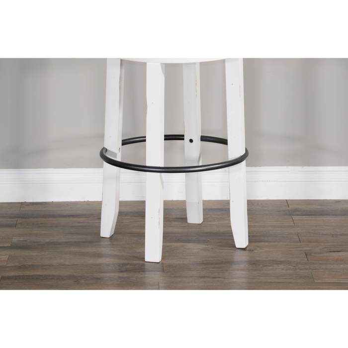 Sunny Designs Industrial Swivel Barstool European Cottage - Bed & Sofa Hub