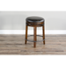 Sunny Designs Counter Swivel Stool, Cushion Seat Tobacco Leaf - Bed & Sofa Hub