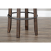 Sunny Designs Bar Swivel Stool, Cushion Seat Tobacco Leaf - Bed & Sofa Hub