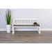 Sunny Designs Carriage House Bench with Back European Cottage - Bed & Sofa Hub