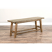 Sunny Designs Counter Height Wood Bench Buckskin - Bed & Sofa Hub