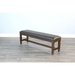 Sunny Designs Homestead Bench, Cushion Seat Tobacco Leaf - Bed & Sofa Hub