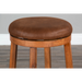 Sunny Designs Counter Swivel Stool, Cushion Seat Rustic oak - Bed & Sofa Hub