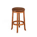 Sunny Designs Bar Swivel Stool, Cushion Seat Rustic Oak - Bed & Sofa Hub