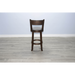 Sunny Designs Bar Swivel Barstool, Cushion Seat Tobacco Leaf - Bed & Sofa Hub