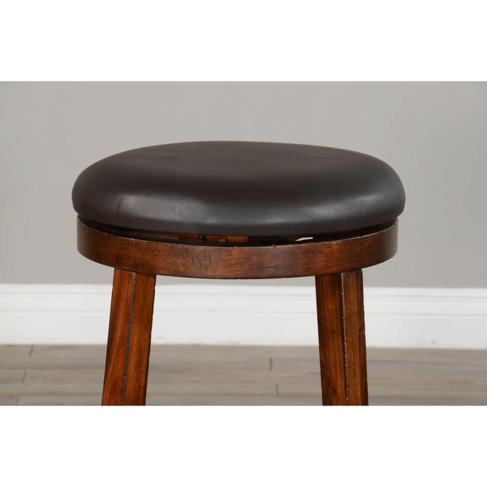 Sunny Designs Counter Swivel Stool Vintage Mocha - Bed & Sofa Hub