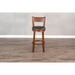 Sunny Designs Bar Swivel Barstool, Cushion Seat & Back Vintage Mocha - Bed & Sofa Hub