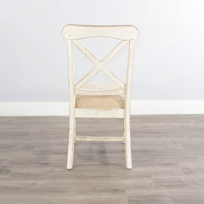 Sunny Designs White Sand Chair, Cushion Seat White Sand - Bed & Sofa Hub